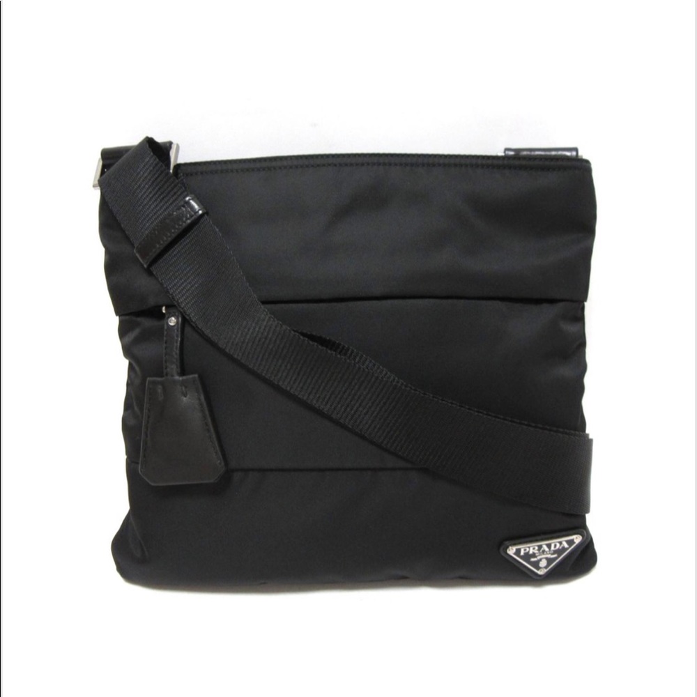 PRADA nylon cross body bag